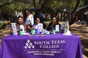 Counseling & Student Disability Services Department staff info table